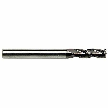 GS TOOLING 3/8 3-Flute Soild Carbide End Mill TiAlN Coated 102381